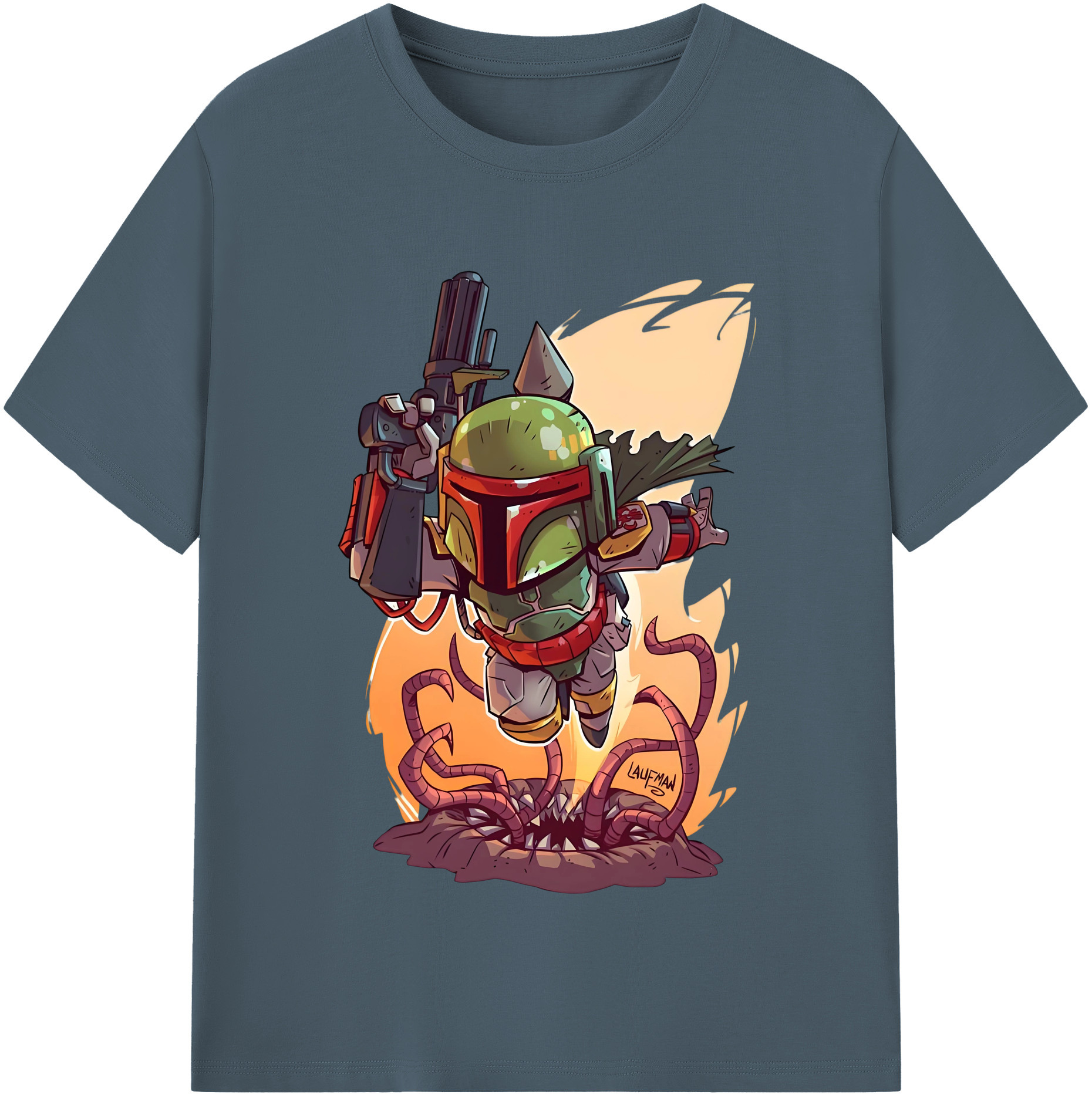 （画像用） スター・ウォーズ Star Wars 綿100％半袖Tシャツ（フロントプリント）